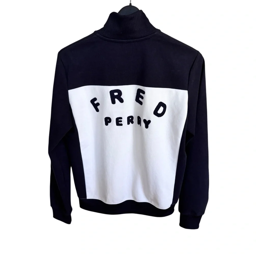 Fred Perry Track Two Tones Track Jacket Sz S